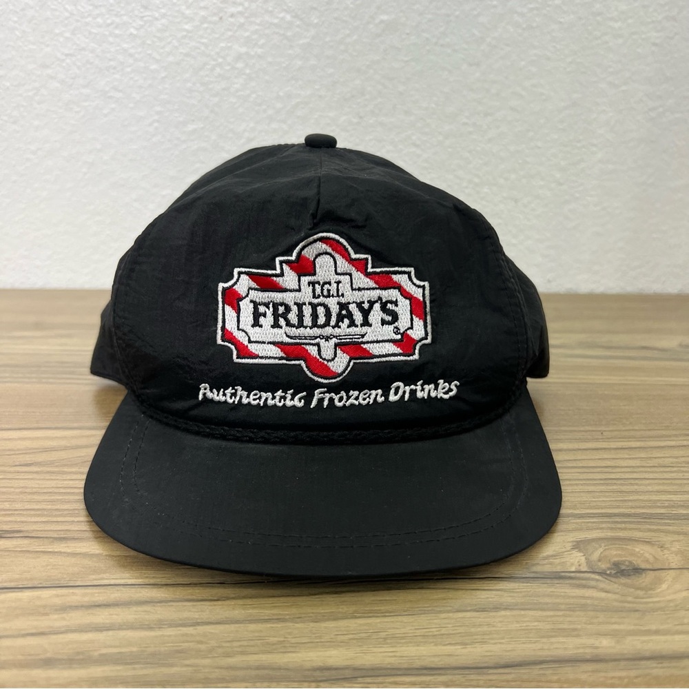 Vintage Tgi Friday’s Snapback Hat Promo Cap Adult One Size